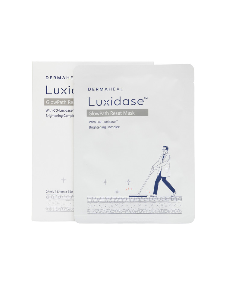 Dermaheal Luxidase GlowPath Reset Mask - 3 Pack