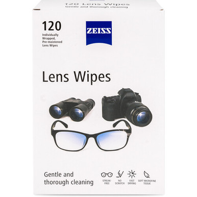  Lens Wipes - 120 ct Box - $7.49 at Zeiss Sports Optics