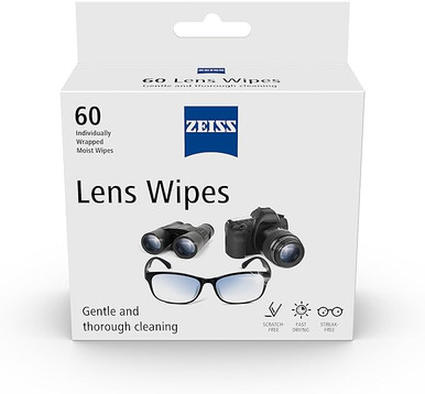  Lens Wipes - 60 ct Box - $4.99 at Zeiss Sports Optics