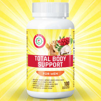 Total Body Support Men 100 Vegetable Capsules Total Body Support Men 100 Vegetable Capsules