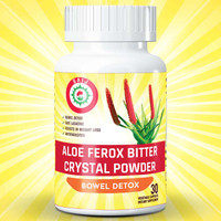 Aloe Ferox Bitter Crystal Powder 30 Vegetable Capsules Aloe Ferox Bitter Crystal Powder 30 Vegetable Capsules