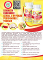 A flyer of Total Body Support for women and men showing the Strength, Endurance, Performance, and Youthfulness features. The flyer also discusses the natural ingredients which include Tongkat Ali extract, Schisandra extract, and Sea Water Pearl powder as well as the unique benefits for women and men.