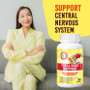 Image of a calm and collected mature woman that is happy with the nervous system and hormonal balance support that she gained from using Total Body Support Women 100 Vegetable Capsules dietary supplements.