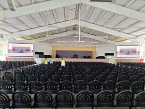Painel de LED Indoor P7.62 - SA Amélia Rodrigues BA Painel de LED Indoor P7.62 - SA Amélia Rodrigues BA