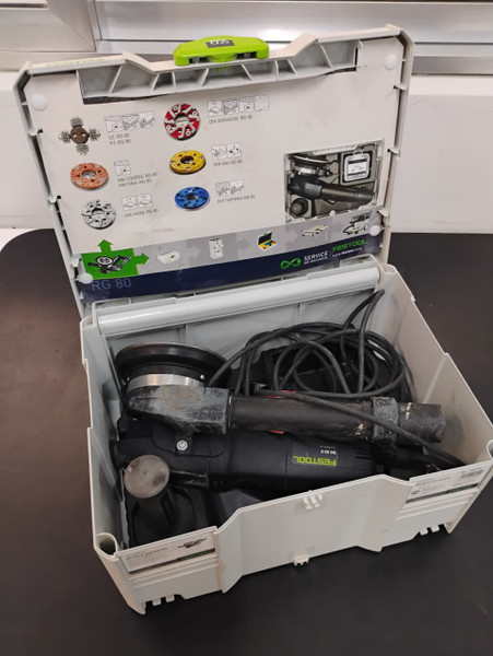 Lote 5un Fresadoras de Parede Festool – Modelos RG 150E e Renofix RG 80E