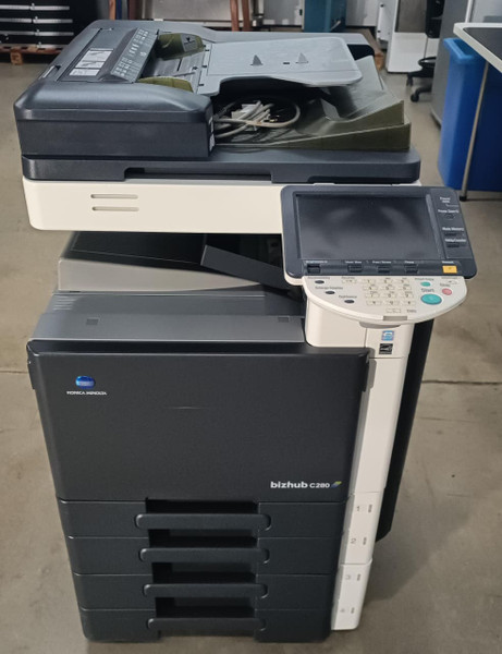Lote 02Un Impressoras Multifuncionais BizHub Konica Minolta C287 / C280