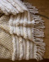 MACKIE-MH GOLD/ IVORY THROW