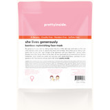 PRETTY INSIDE "SHE LIVES GENEROUSLY" MASK
