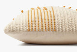 P1156 MH  IVORY /GOLD 18"X 18"