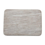 10"L MARBLE REVERSIBLE CHEESE/CUTTING BOARD BEIGE & WHITE