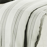 PRESCOTT STRIPE COMFORTER 3 PC SET- TAUPE