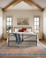 EMMA MH BLUE THROW