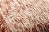 P0938 RUST / NATURAL PILLOW 16"X 26"