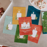 WAITING FOR JESUS ADVENT CANDLE CARDS