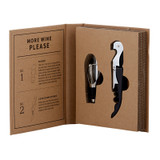 CARDBOARD BOOK SET- WINE