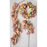  Faux Maple Leaf Garland - 72" 