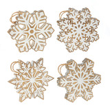 Snowflake Ornament - 5", 4 Styles
