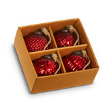Red Ball Ornament - 3" 