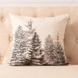 Pillow-Rustic Forest