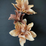 Beige Foam Flower 35" x 17"