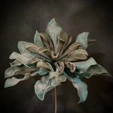 Denim Blue Foam Flower 33" x 17"