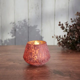 Burgandy Candle Holder