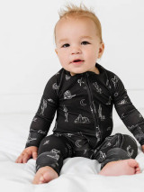 Western Zipper Romper