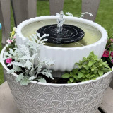 LED Solar Lighted Fountain