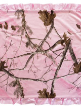 Baby Pink Realtree Blanket