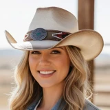 Painted Mesa Ivory Straw Hat