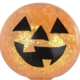 Glitter Pumpkin Squishy Ball
