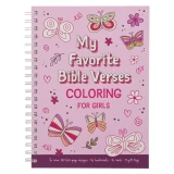 Coloring Book Girls Bible Verses