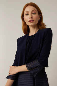 Joseph Ribkoff Midnight Blue Bolero Jacket