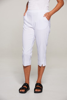 Newport Court Pant -  White