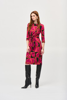 Joseph Ribkoff Abstract Midi Dress