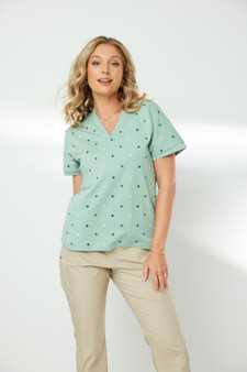 Newport Blaze Tee - Avocado