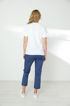 Newport Blaze Tee - White