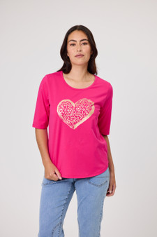 Duo Essential Tee - Lipstick