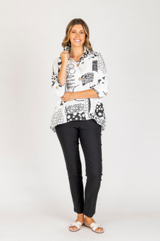 Renoma Maria Wire Collar Top