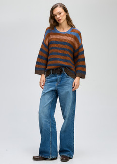 LD & Co Chunky Stripe Crew