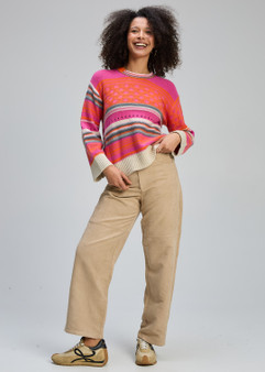 Z & P Stripe Pop Jumper