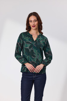 Newport Evergreen Blouse