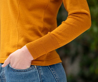 Country Laine Classic Wrap Neck Jumper