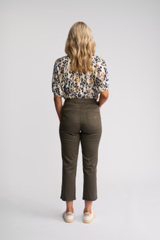 Vassalli London Pull On Pant - Moss