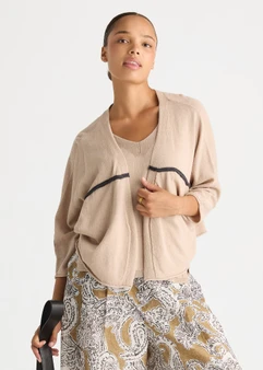 LD & Co Offset Cardi