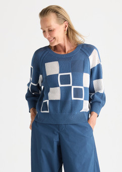 Z & P Patch Pointelle Top