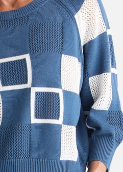 Z & P Patch Pointelle Top