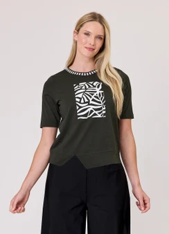Duo Goldie Tee - Khaki