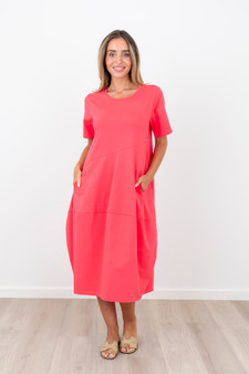 Renoma Kimmy Diagonal Seam Dress