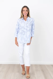 Maglia Bindi Emb 3/4 Sleeve Shirt